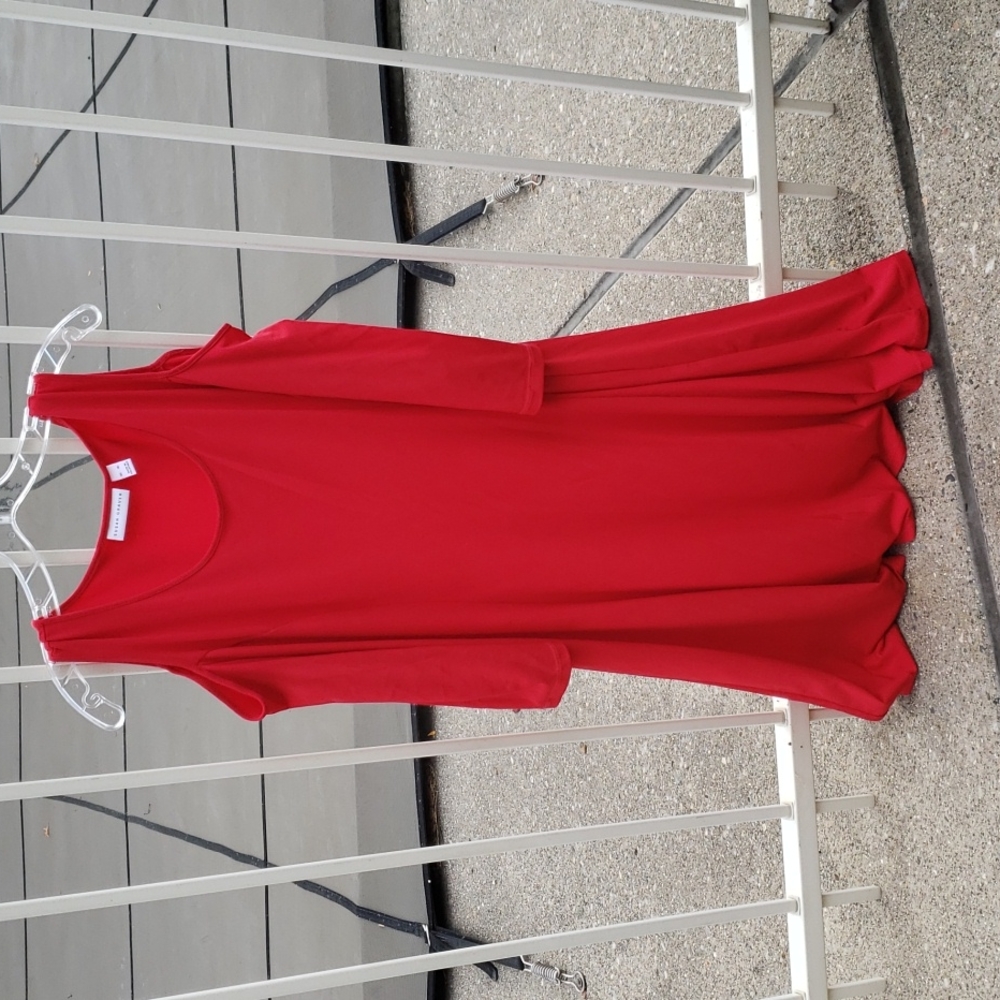 Liquid knit dress
